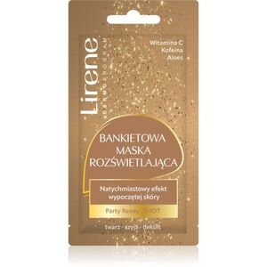 Lirene Face Mask Party Ready Shot rozjasňující maska 8 ml obraz