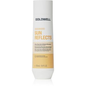 Goldwell Dualsenses Sun Reflects After-Sun a Body Shampoo sprchový gel a šampon 2 v 1 po opalování 250 ml obraz