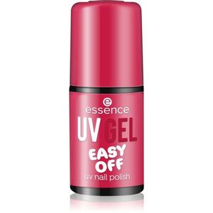 essence UV GEL EASY OFF gelový lak na nehty s použitím UV/LED lampy odstín 106 - pomegranate, please! 5 ml obraz