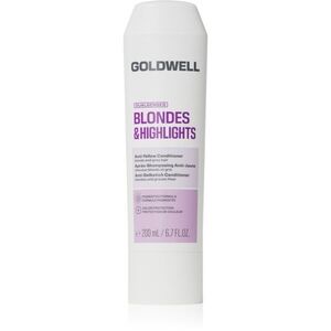Goldwell Dualsenses Blondes & Highlights Anti-Yellow Conditioner kondicionér neutralizující žluté tóny 200 ml obraz