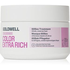 Goldwell Dualsenses Color Extra Rich 60Sec Treatment regenerační péče pro zářivou barvu vlasů 200 ml obraz