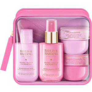 Baylis & Harding Jojoba, Vanilla & Almond Oil dárková sada na cesty obraz