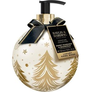 Baylis & Harding Sweet Mandarin & Grapefruit tekuté mýdlo na ruce ve vánočním stylu obraz