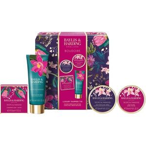 Baylis & Harding Boudoire Tropical Paradise dárková sada plechový box obraz