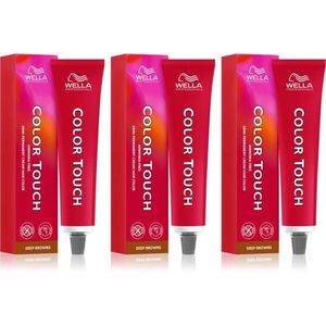 Wella Professionals Color Touch Deep Browns barva na vlasy výhodné balení odstín 5/73 obraz