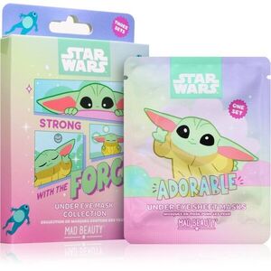Mad Beauty Grogu Galaxy hydrogelové polštářky na oční okolí 4 ks obraz