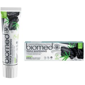 Biomed Triple Whitening přírodní zubní pasta 100 g obraz