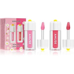 AMUSE Dew Tint Mini Duo sada hydratačních lesků na rty odstín Cool Tone 2x1.5 g obraz