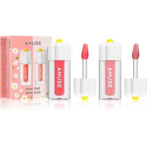 AMUSE Dew Tint Mini Duo sada hydratačních lesků na rty odstín Warm Tone 2x1.5 g obraz