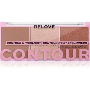 Revolution Relove Colour Play Contour Trio Palette konturovací paletka odstín Baked Sugar 6 g obraz