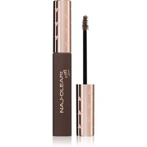 Naj Oleari Lasting Shape Eyebrow Fixer dlouhotrvající gel na obočí pro ženy 02 Brown 4 ml obraz
