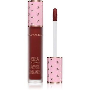 Naj Oleari Lasting Embrace Lip Colour tekutá rtěnka pro ženy 10 Dark Burgundy 5 ml obraz