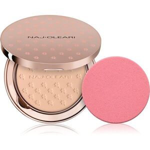 Naj Oleari Silk feel Wet & dry Powder Foundation make-up v houbičce pro ženy 02 Peach 9.5 g obraz