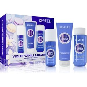 Revuele Violet Vanilla Delight Fragrance Trio Set dárková sada na tělo pro ženy obraz