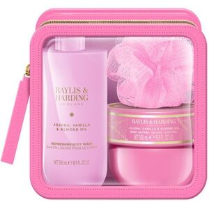 Baylis & Harding Jojoba, Vanilla & Almond Oil dárková sada na cesty obraz