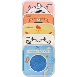2Kids Toys Sensory Book Animals kontrastní edukativní knížka 1 ks obraz