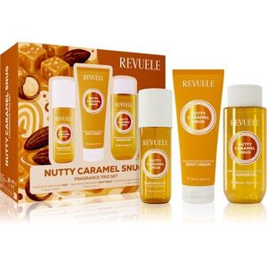 Revuele Nutty Caramel Snug Fragrance Trio Set dárková sada na tělo pro ženy obraz