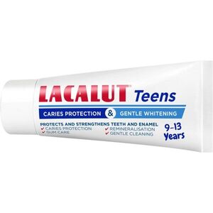 Lacalut Teens Caries Protection & Gentle Whitening zubní pasta pro děti 9-13 years 55 ml obraz