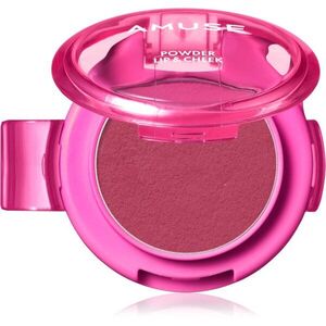 AMUSE Powder Lip & Cheek krémový pudr na rty a tváře odstín 12 Berrish 4 g obraz