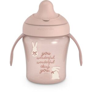 Suavinex Wonderland Learning Cup tréninkový hrnek Pink 200 ml obraz