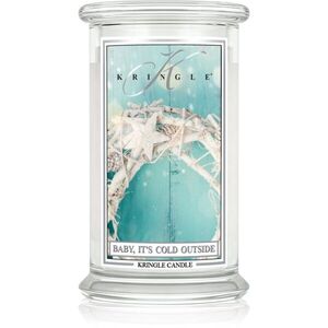 Kringle Candle Baby It's Cold Outside vonná svíčka s víčkem 623 g obraz