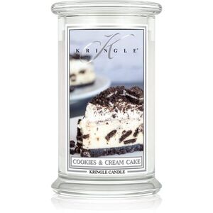 Kringle Candle Cookies & Cream Cake vonná svíčka s víčkem 623 g obraz