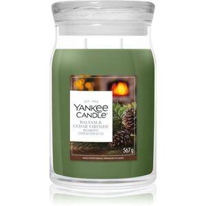 Yankee Candle Balsam & Cedar Fireside vonná svíčka 567 g obraz