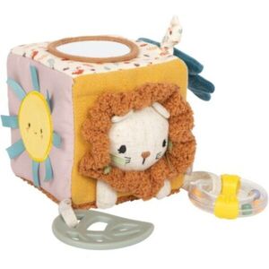 Small foot Little Lion Fabric Playing Cube aktivity hračka 0m+ 1 ks obraz