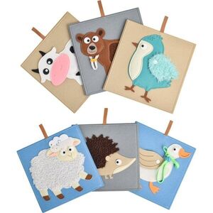 2Kids Toys Sensory Pictures Animals obrázková knížka 6 ks obraz