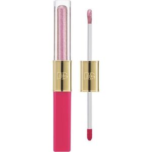 Dolce&Gabbana Make It Double! Lip Tint & Gloss Duo dlouhotrvající rtěnka a lesk na rty 2 v 1 odstín 02 Strawberry Slushie - Pink & Pink Shimmer 2x2 ml obraz