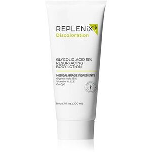 Replenix Discoloration regenerační tělové mléko s kyselinou glykolovou 200 ml obraz