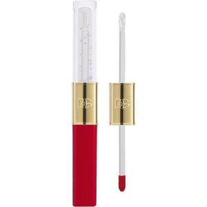 Dolce&Gabbana Make It Double! Lip Tint & Gloss Duo dlouhotrvající rtěnka a lesk na rty 2 v 1 odstín 05 Cherry Jelly - Red & Clear Gloss 2x2 ml obraz