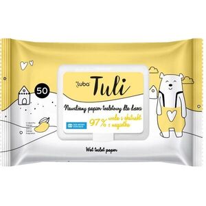 Luba Tuli Wet Toilet Paper for Kids vlhčený toaletní papír pro děti Mango 50 ks obraz