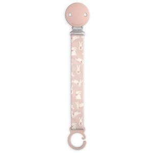 Suavinex Wonderland Soother Clip klip na dudlík Pink Bunny 1 ks obraz