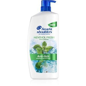 Head & Shoulders Menthol Fresh Extra Cooling šampon proti lupům s chladivým účinkem 1000 ml obraz