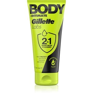 Gillette Labs Body + Intimate pěna na holení 2 v 1 177 ml obraz