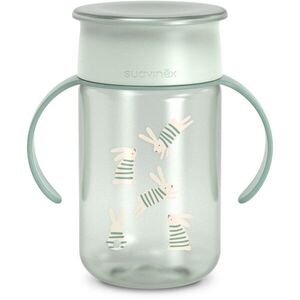Suavinex Wonderland 360° Trainer Cup tréninkový hrnek s držadly 12 m+ Green 340 ml obraz