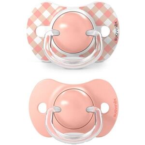 Suavinex Wild & Free Anatomical Silicone 0-6m dudlík Pink 2 ks obraz