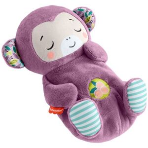Fisher-Price Soothe'n Snuggle Purple Monkey plyšová hračka s melodií 1 ks obraz