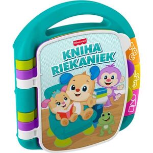 Fisher-Price Učíme se říkanky kontrastní edukativní knížka 1 ks obraz