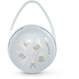 Suavinex Wonderland Duo Soother Case krabička na dudlík Blue Bunny 1 ks obraz