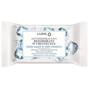 Luba Antiperspirant Wipes Fresh Scent and Cooling Effect deodorační vlhčené ubrousky 15 ks obraz