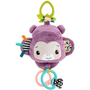 Fisher-Price Hanging Monkey With Music kontrastní závěsná hračka 1 ks obraz