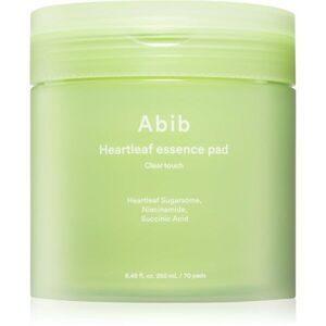 Abib Heartleaf Clear Touch Essence Pad zklidňující polštářky s hydratačním účinkem 70 ks obraz