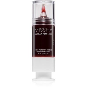 Missha Camellia PDRN NAD+ Renew Peel Shot exfoliační peelingové sérum pro rozjasnění a vyhlazení pleti 15 ml obraz