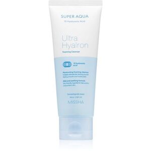 Missha Super Aqua Ultra Hyalron Firming Cleanser jemný čisticí gel pro intenzivní hydrataci pleti 100 ml obraz