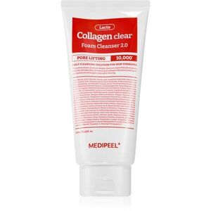 MEDIPEEL+ Red Lacto Collagen Clear Foam Cleanser 2.0 hloubkově čisticí pěna pro obnovu pevnosti pleti 300 ml obraz