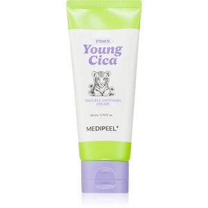 MEDIPEEL+ Young Cica PDRN Trouble Soothing Cream vyživující krém pro zklidnění pleti 80 ml obraz