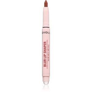 Revolution Blur Lip Shaper konturovací tužka na rty s aplikátorem odstín Misty Taupe 0.6 g obraz