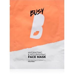 BusyB Hydrating & Nourishing Face Mask hydratační a vyživující maska na obličej 1 ks obraz